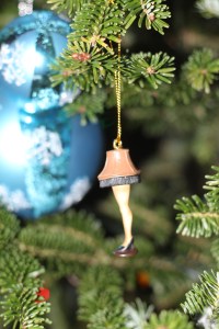 A Christmas Story major prize - leg lamp