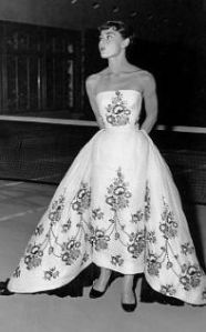 Audrey Hepburn in Sabrina - dress by Givenchy